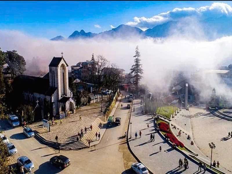 Sapa Green Forest Hotel & Convention Exterior foto